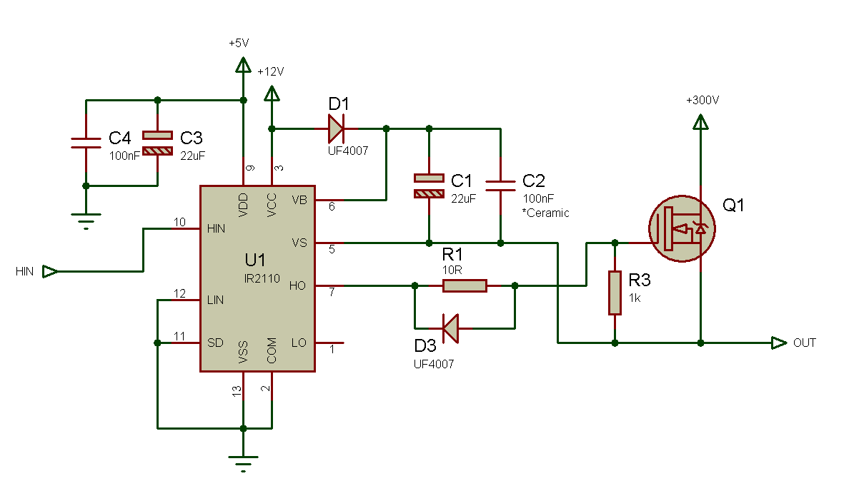 Enough Power To Drive A Large Motor So The Total Control Circuit